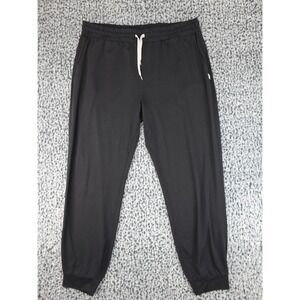 Vuori Performance Joggers Mens XL Black VW303 Recycled Stretch Sweatpants